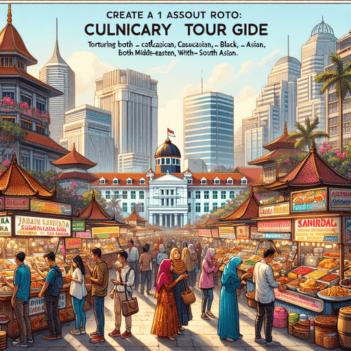 Jakarta: Pusat Wisata Kuliner dengan Perpaduan Rasa Nusantara dan Internasional